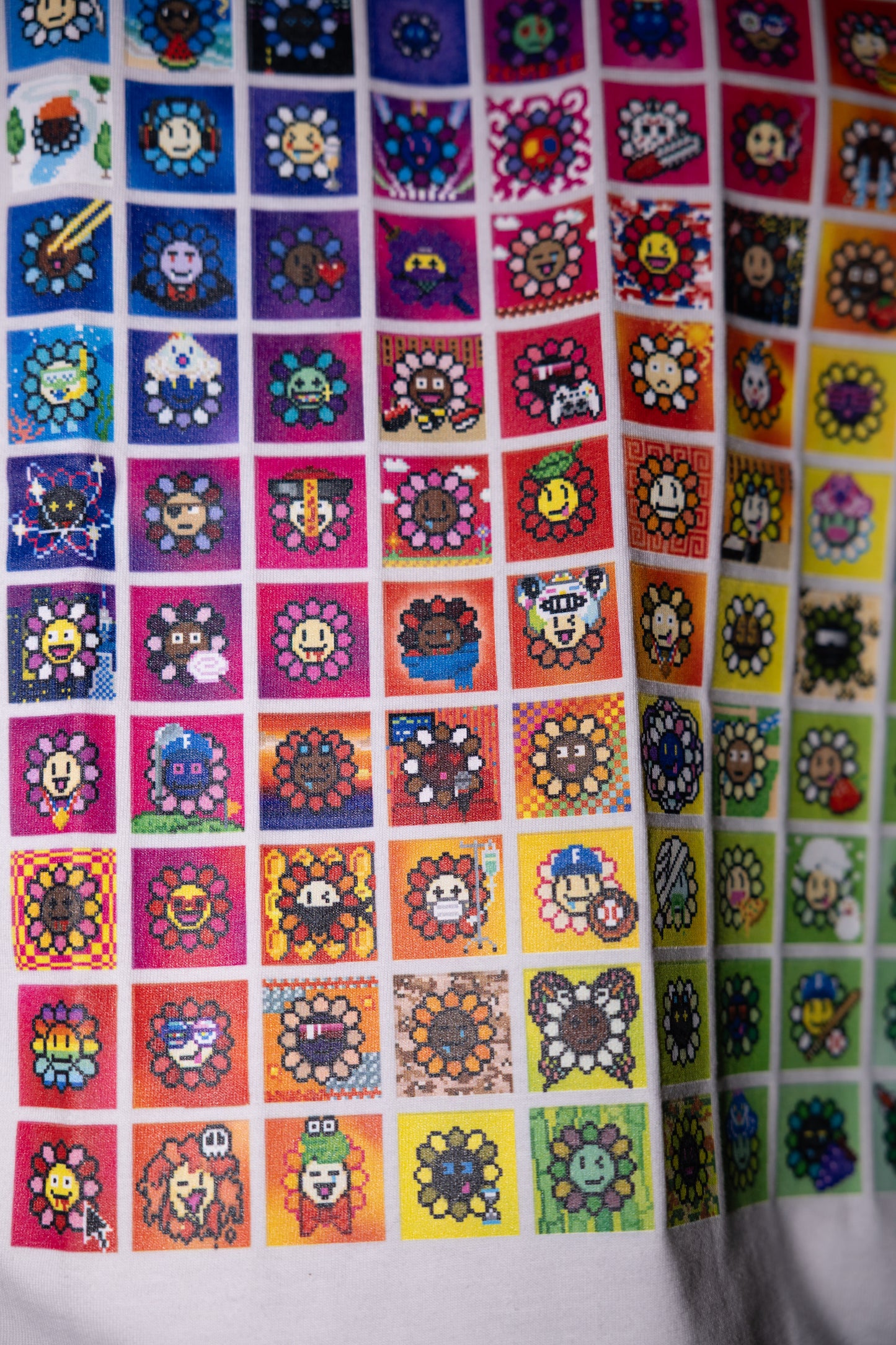 Takashi Murakami 108 Flowers - White