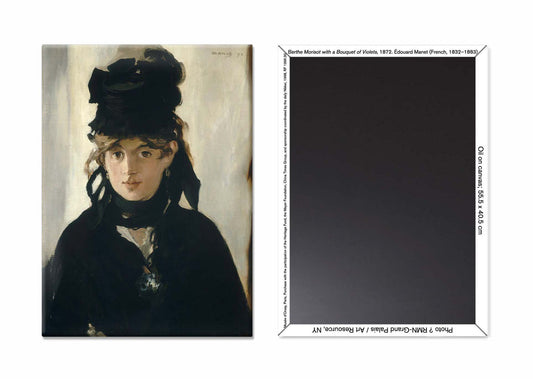 Berthe Morisot with a Bouquet of Violets Magnet
