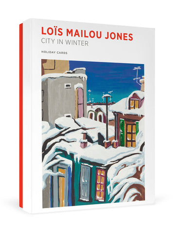 Loïs Mailou Jones: City in Winter Holiday Cards