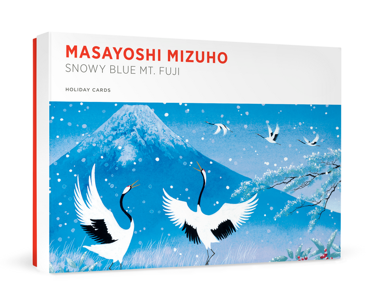 Masayoshi Mizuho: Snowy Blue Mt. Fuji Holiday Cards