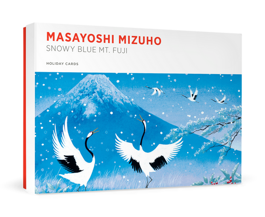 Masayoshi Mizuho: Snowy Blue Mt. Fuji Holiday Cards