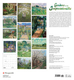 Gardens of the Impressionists 2025 Wall Calendar