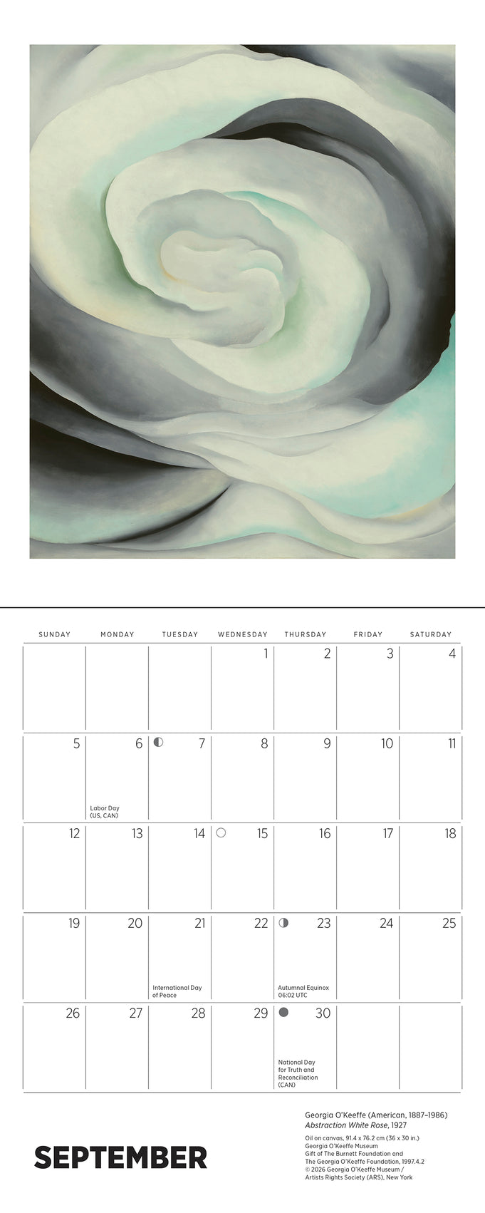 Georgia O'Keeffe 2027 Mini Wall Calendar