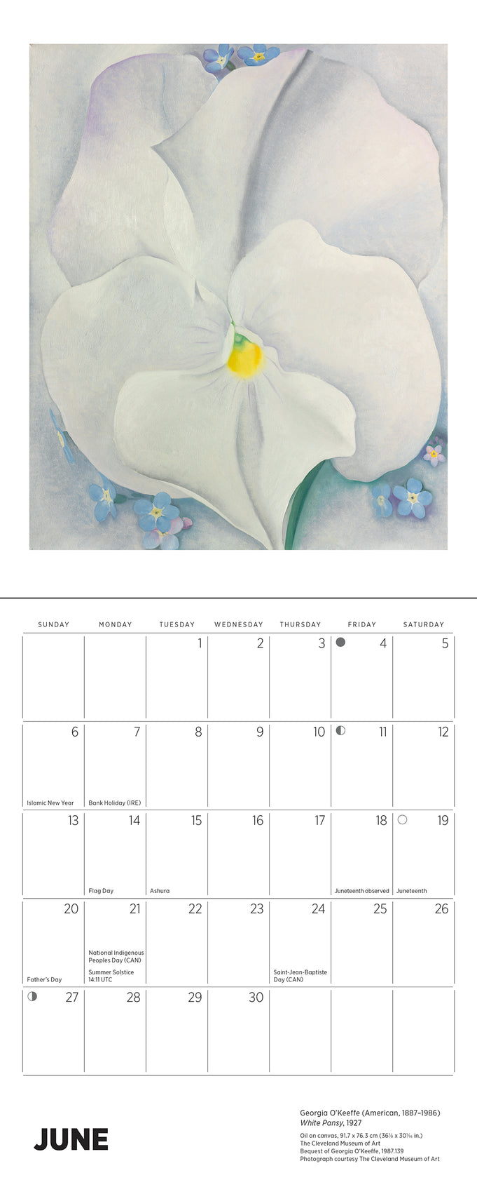 Georgia O'Keeffe 2027 Mini Wall Calendar