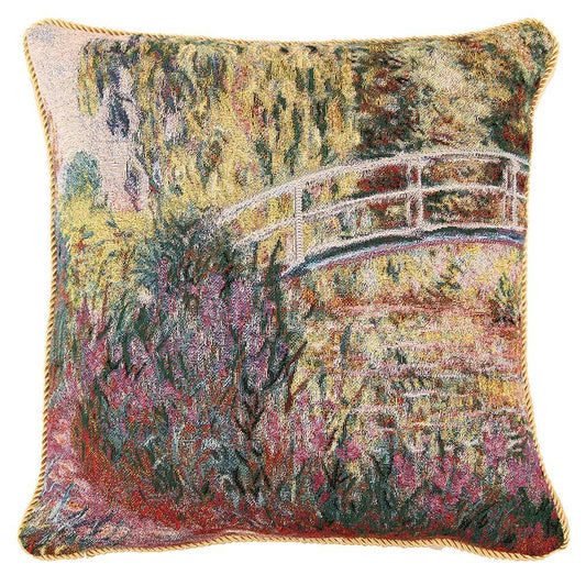 CLAUDE MONET JAPANESE BRIDGE Pillowcase
