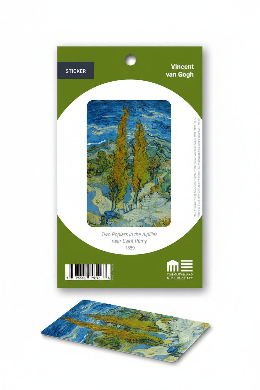 Two Poplars Sticker