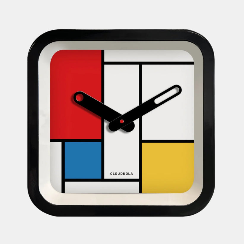 Mondrian Indoor/Outdoor Clock