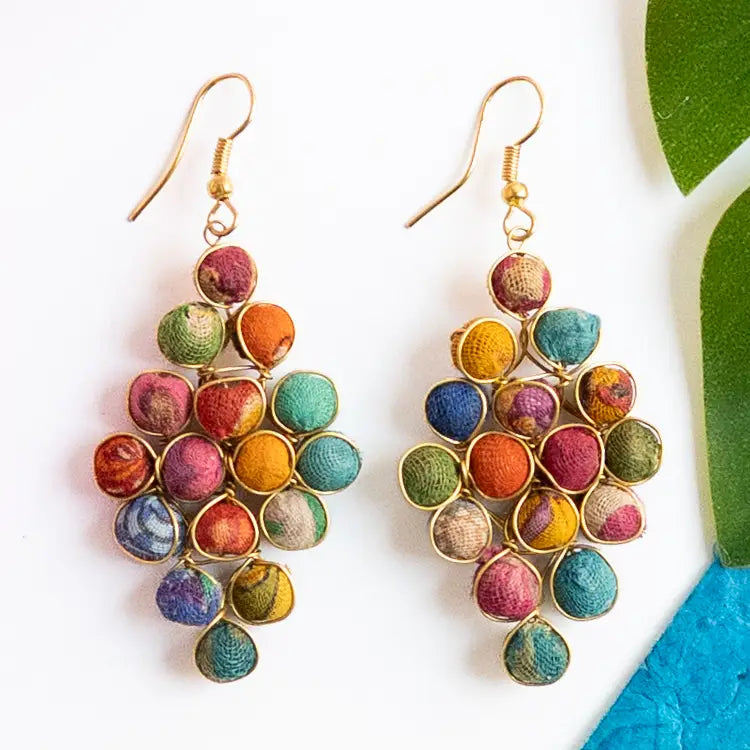 Kantha Diamond Earrings
