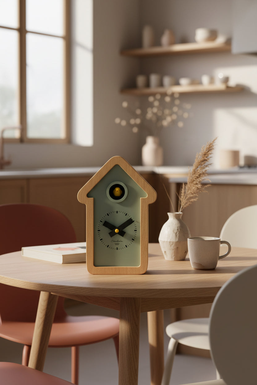 Mantel & Table Cuckoo Clock Sage