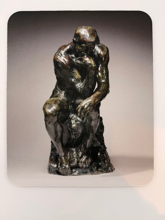 The Thinker Mouse Pad