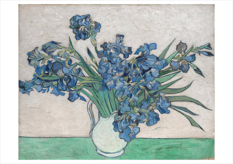 Vincent van Gogh: Irises Birthday Card