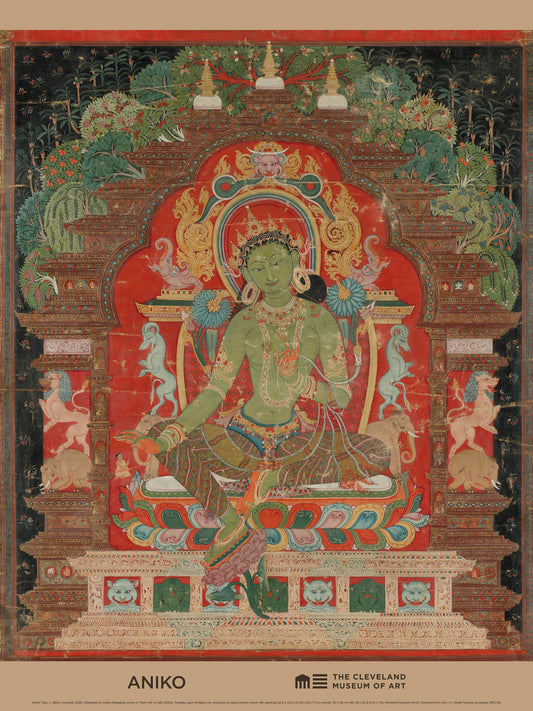 Green Tara- Rolled 12x18 Poster