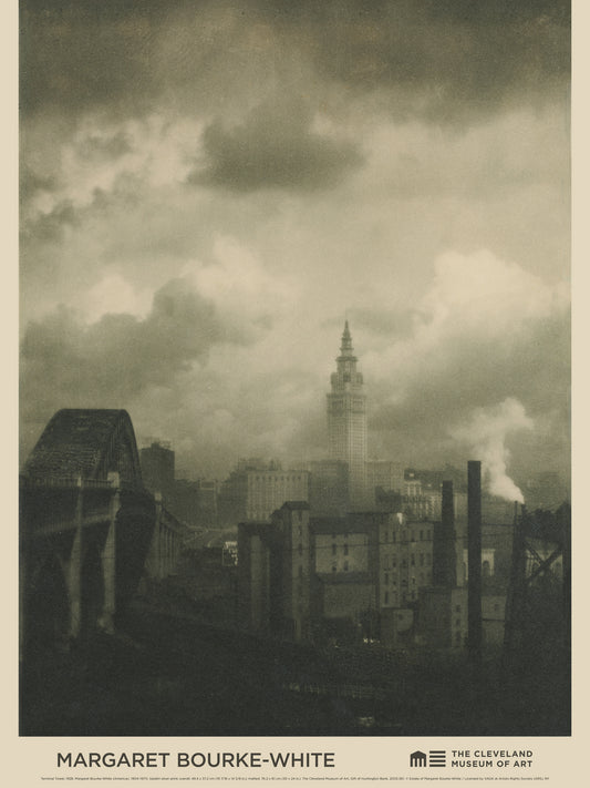Terminal Tower - Margaret Bourke White | Rolled 12 x18 Poster