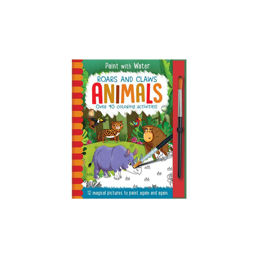 Paint with Water - Roars and Claws - Animals