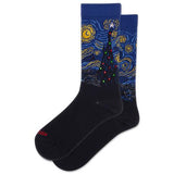 Starry Night Xmas Crew Sock