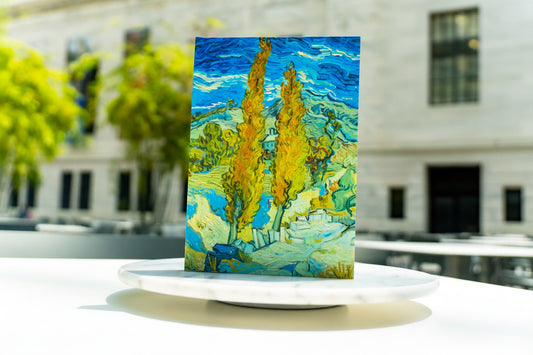 Two Poplars in the Alpilles Journal