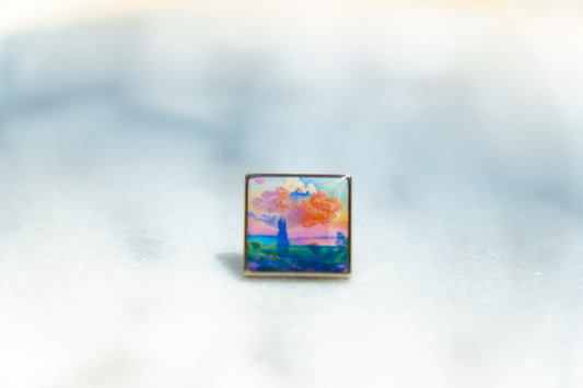 The Pink Cloud Lapel Pin