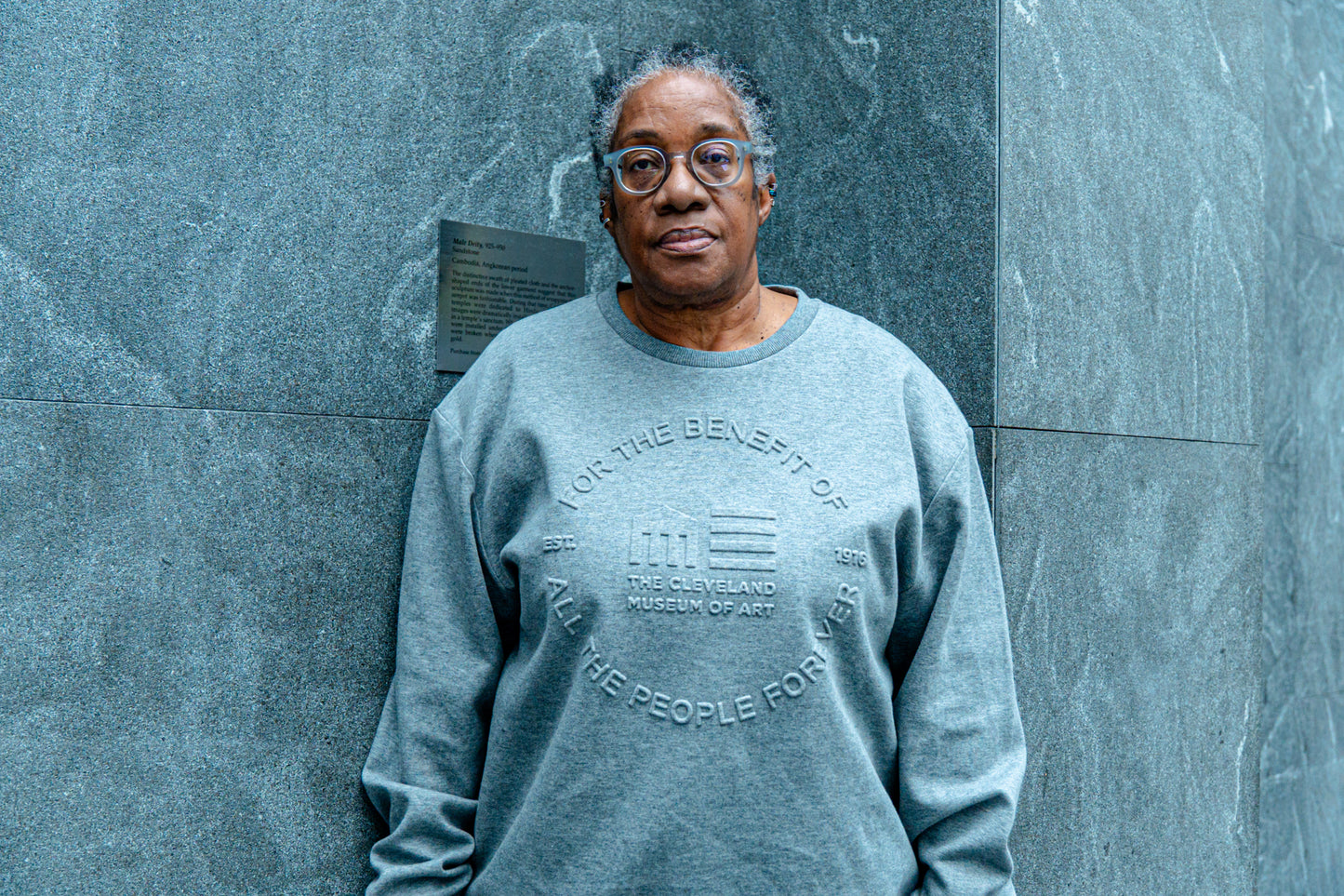 CMA "For the Benefit" Embossed Sweatshirt