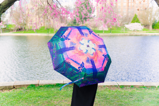 Pink Cloud Umbrella