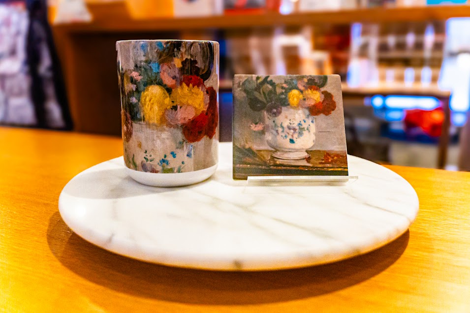 Dahlias Sandstone Coaster