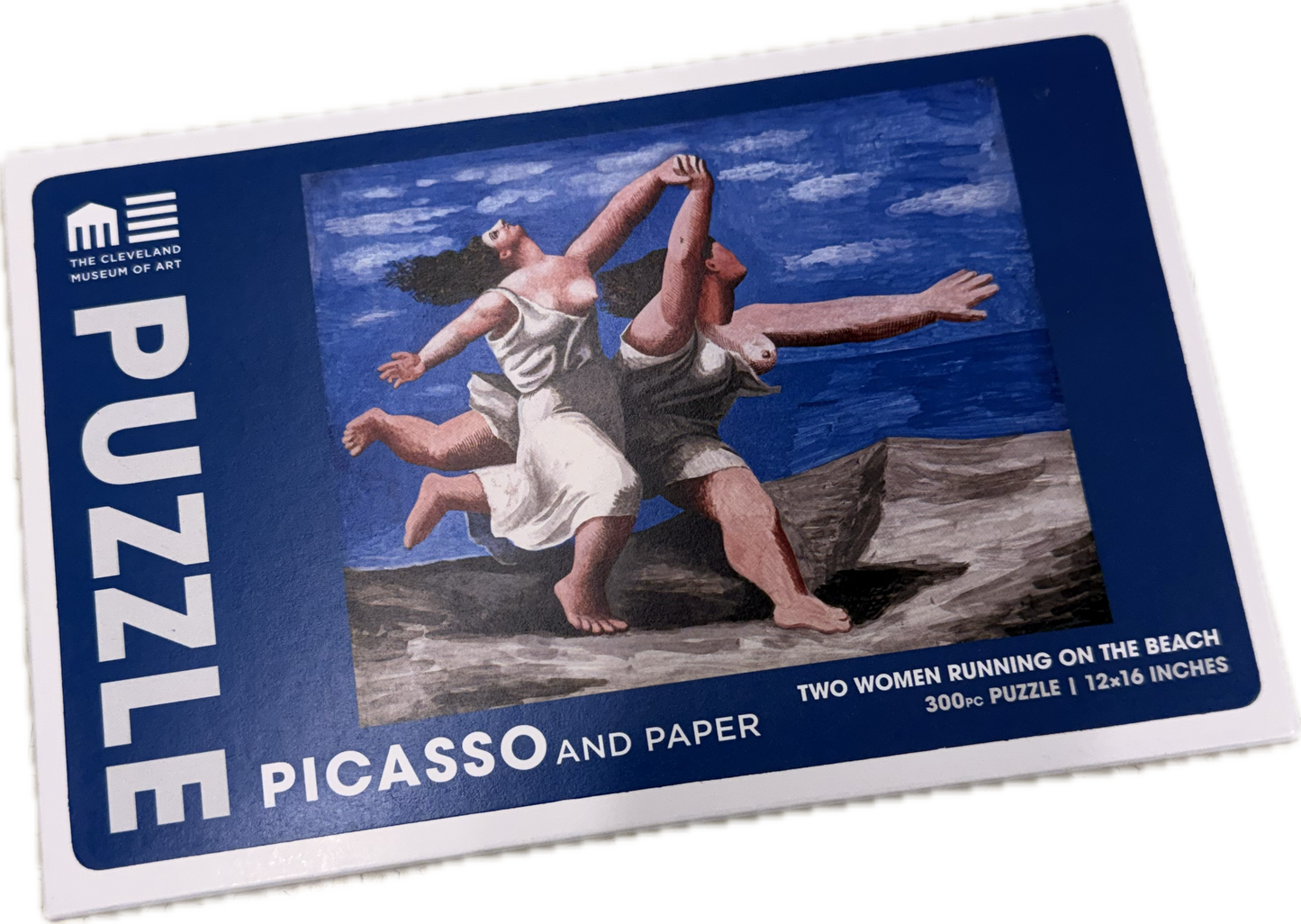 Picasso and Paper Two Women Running on the Beach 300pc Puzzle