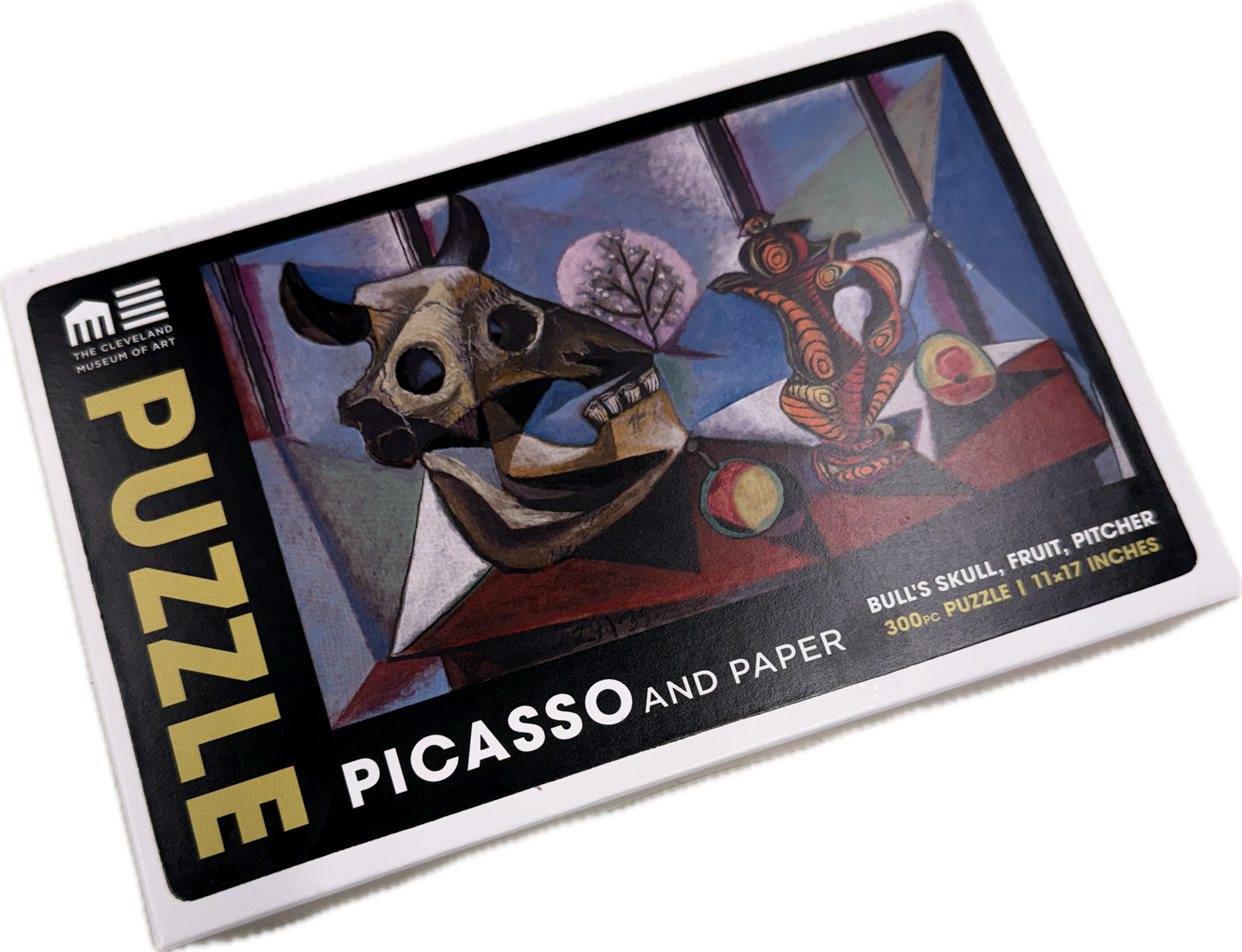 Picasso and Paper Bull's Skull, Fruit, Pitcher 300pc Puzzle