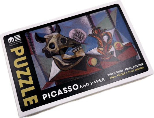 Picasso and Paper Bull's Skull, Fruit, Pitcher 300pc Puzzle