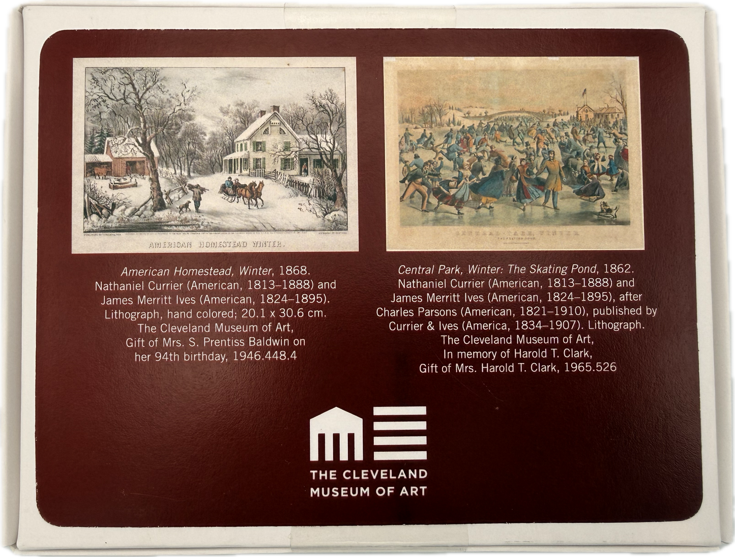 CMA Winter Landscape Boxed Notecards