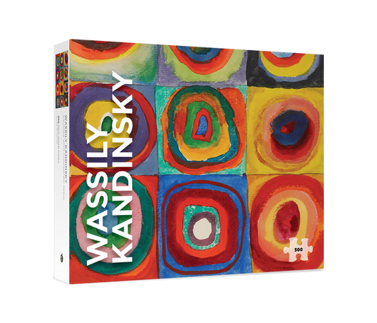 Wassily Kandinsky: Squares with Concentric Circles 500-Piece Jigsaw Puzzle