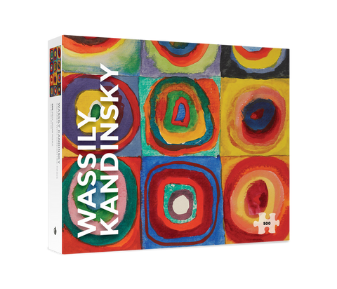 Wassily Kandinsky: Squares with Concentric Circles 500-Piece Jigsaw Puzzle