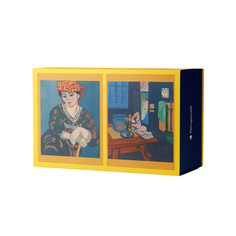 Henri Matisse 120-Piece Double-Sided Jigsaw Puzzle Set