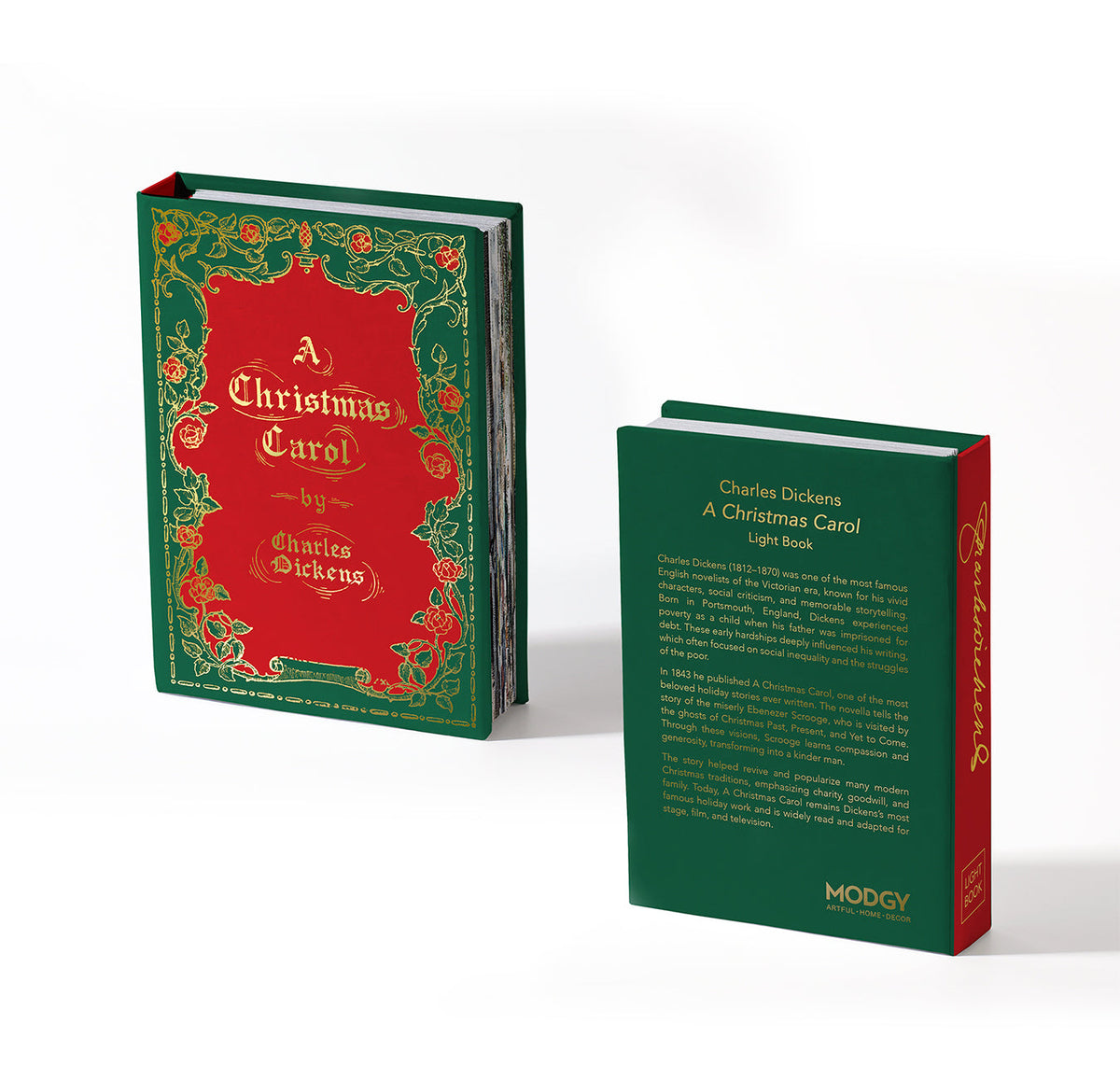 Dickens A Christmas Carol Light Book