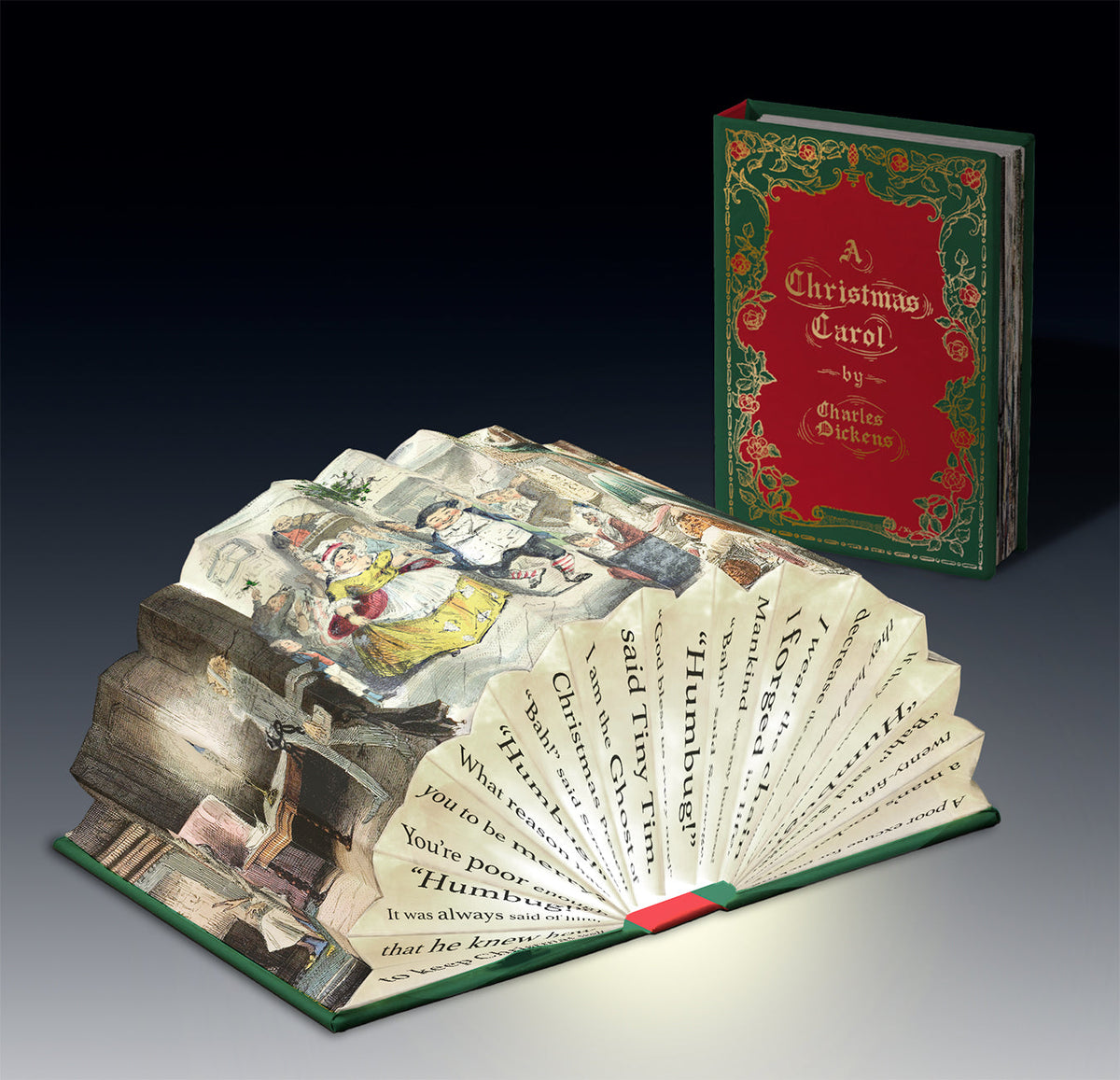Dickens A Christmas Carol Light Book