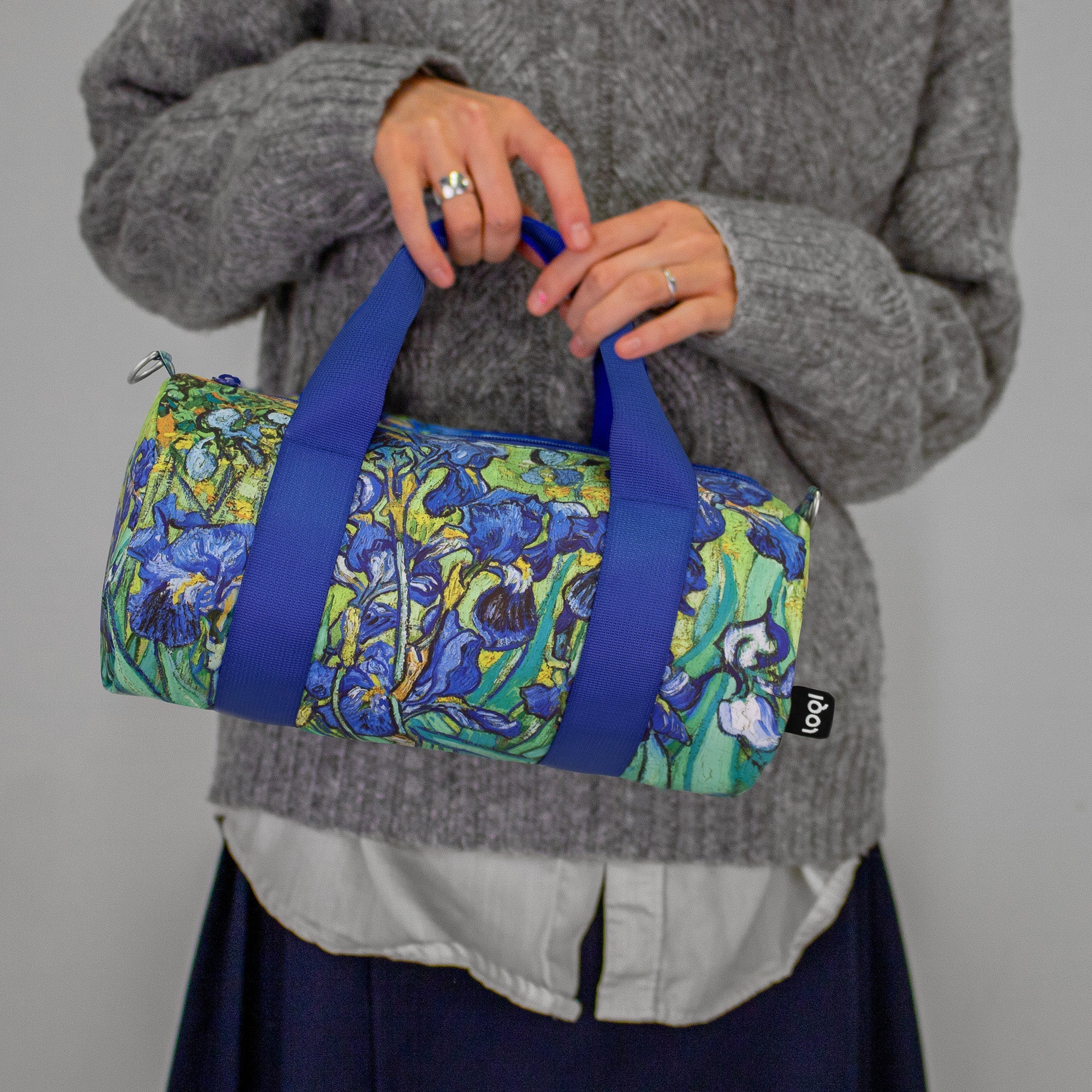 Van Gogh Irises Recycled Mini Weekender – Cleveland Museum of Art