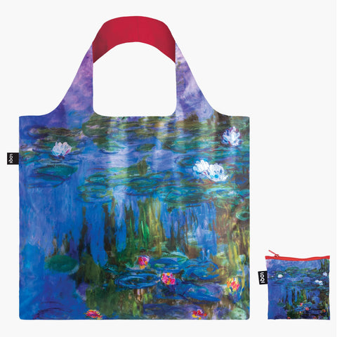 Claude Monet Water Lilies Recycled Bag