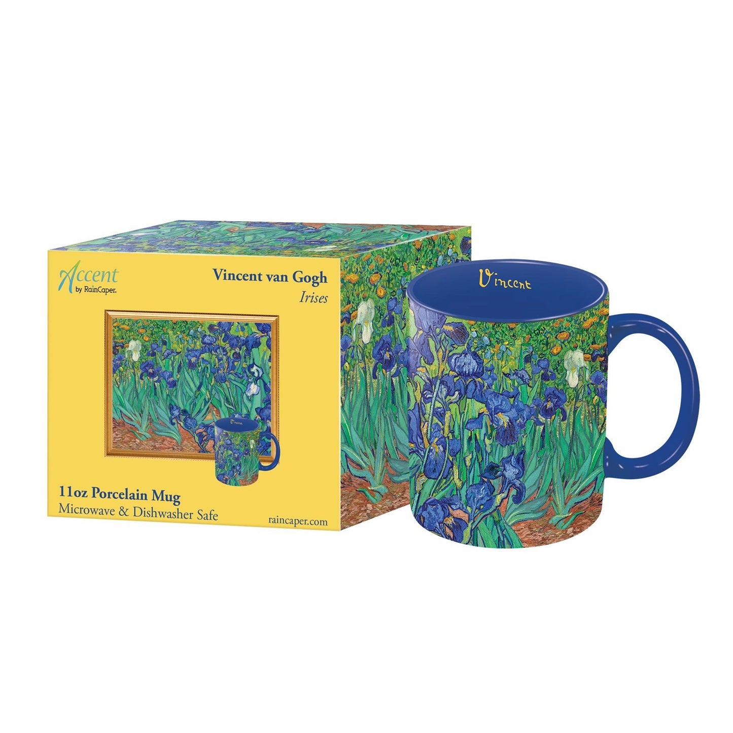 Van gogh Irises - Porcelain Mug