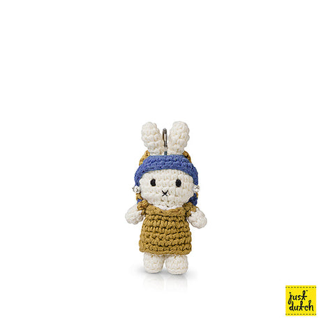 Girl with a Pearl Earring Miffy Keychain