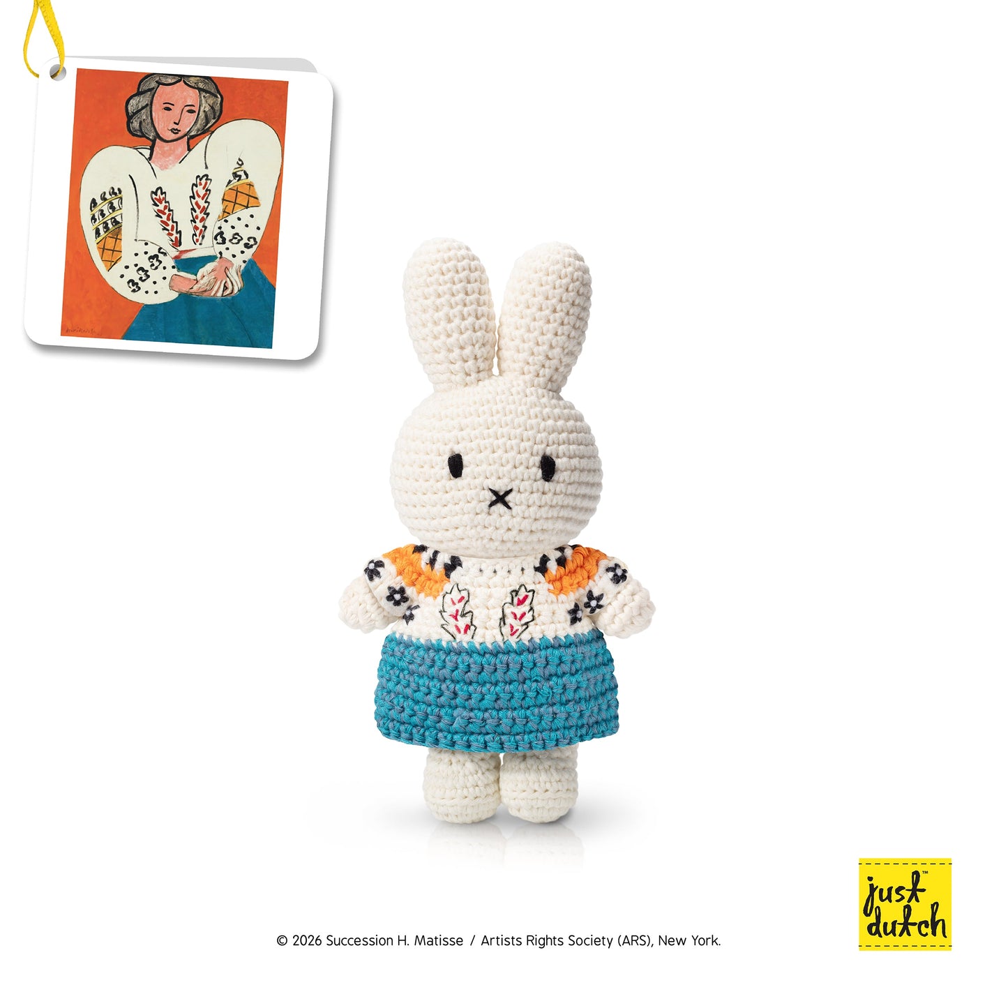 Miffy in Matisse Inspired La Blouse Roumaine Dress