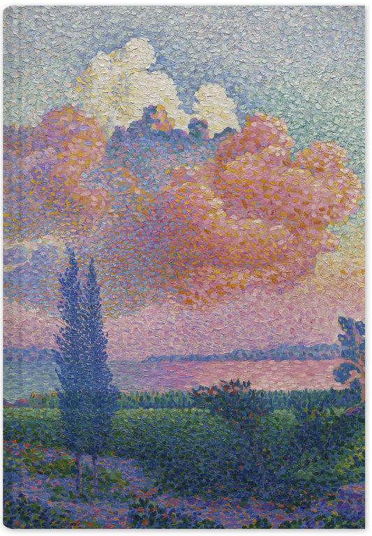 The Pink Cloud Lined Journal