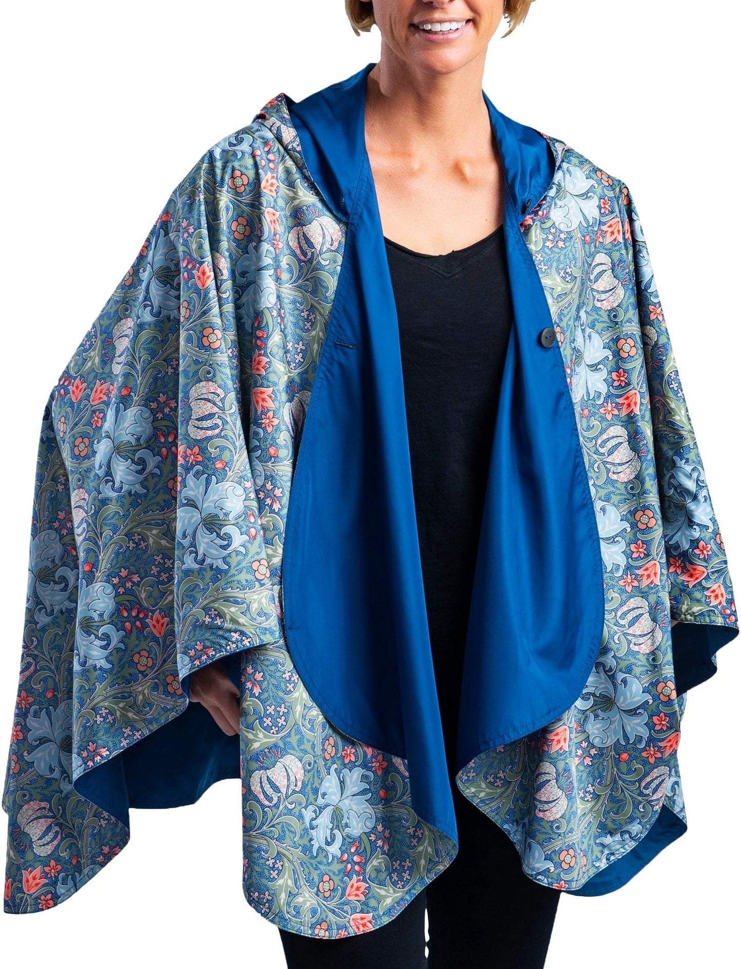 William Morris Bluebell Rain Cape