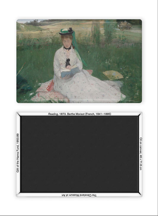 Berthe Morisot Reading Magnet