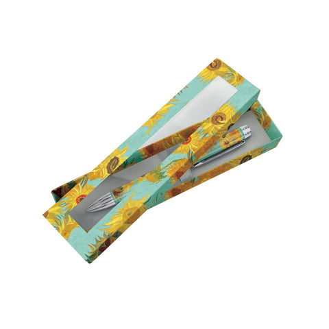 Ballpoint Pen in Gift Box - van Gogh Sunflowers