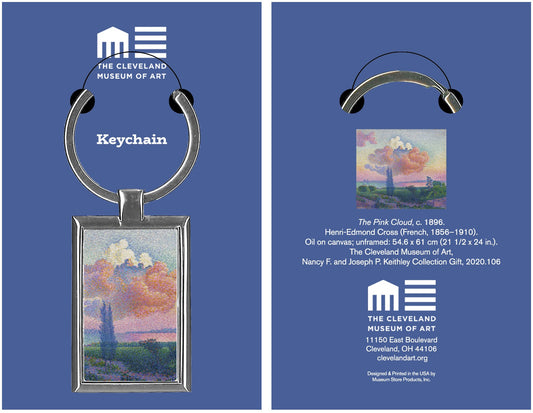 The Pink Cloud Keychain