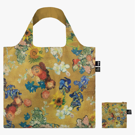 Van Gogh Museum Gold Flower Recycled Bag