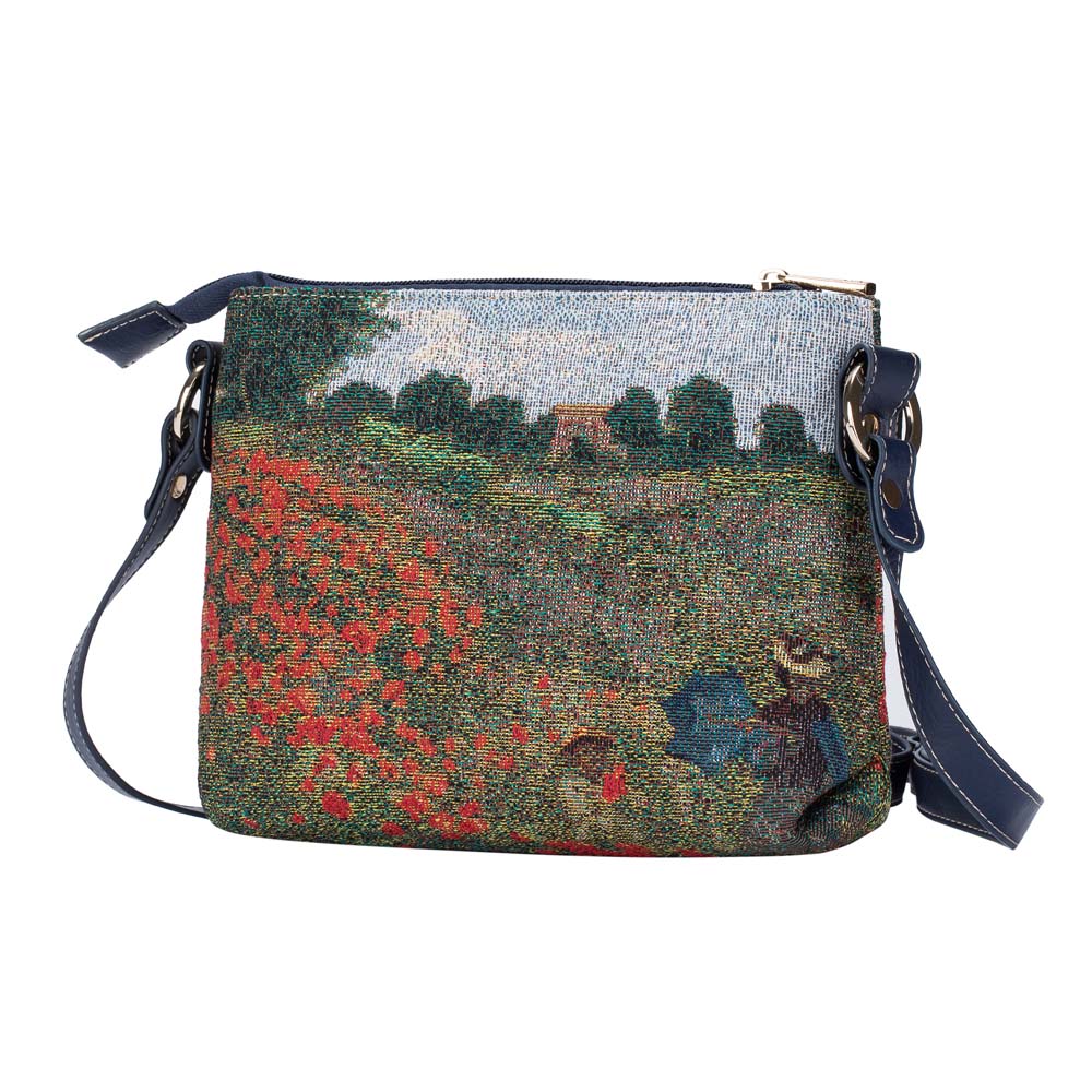 Claude Monet Poppy Field Crossbody Bag