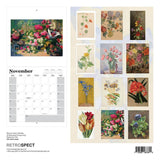 Flowers Wall Calendar 2025