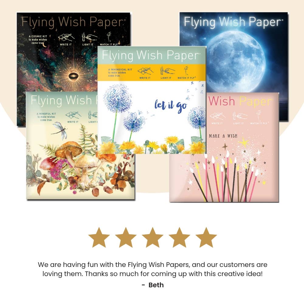 Cherry Blossom Mini Wish Kit | Spring Gift | DIY Craft