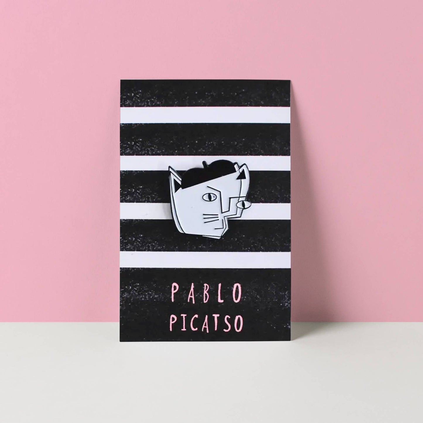 Pablo Picatso Cat Artist Pin