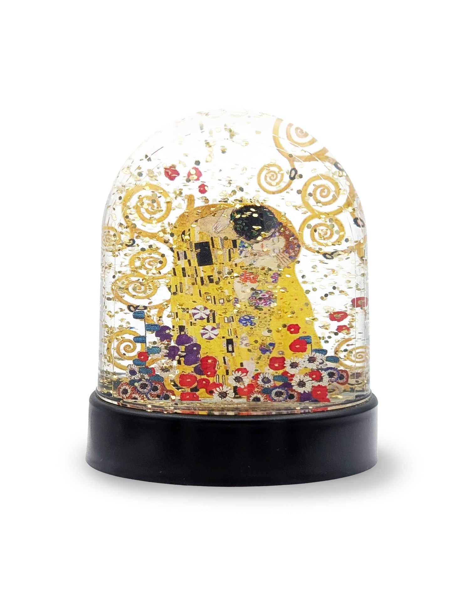 Snow Globe - Gustav Klimt - The Kiss by Mon Petit Art