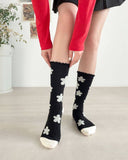 Daisy Mid Calf Cotton Ankle Socks